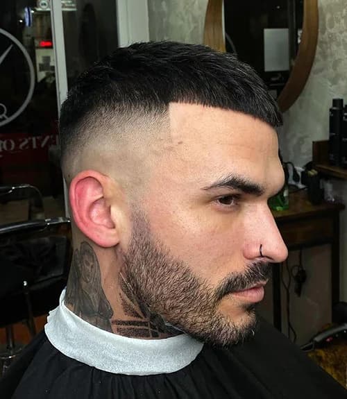 High Fade Buzz Cut