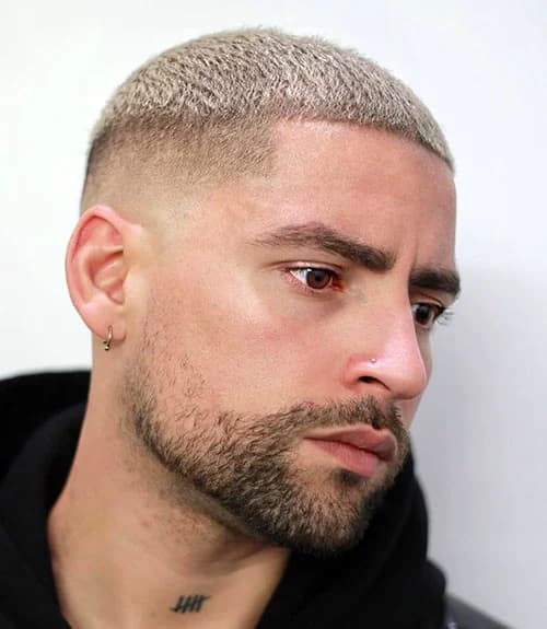 Low Fade Buzz Cut